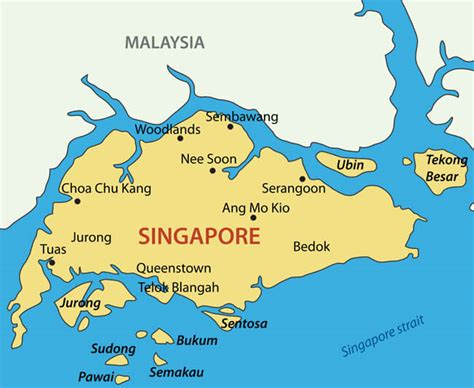 singapore city name list|major cities in singapore.